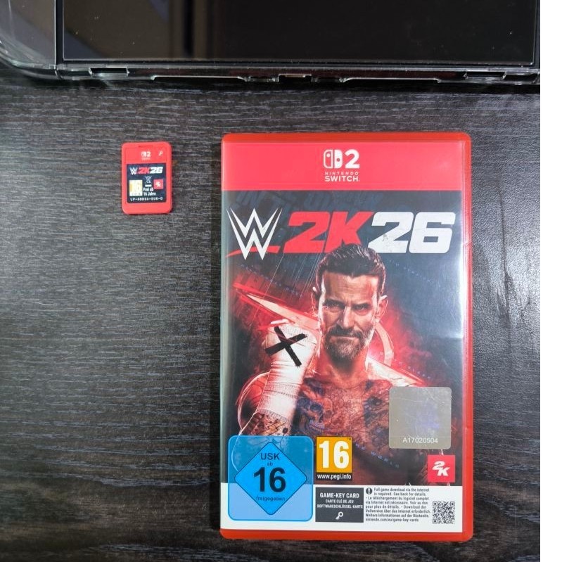Nintendo Switch 2 WWE 2K26 Game-Key Card second