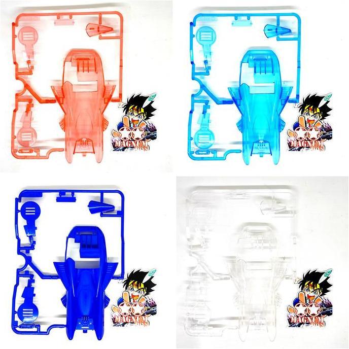 rep tamiya body strato vector clear
