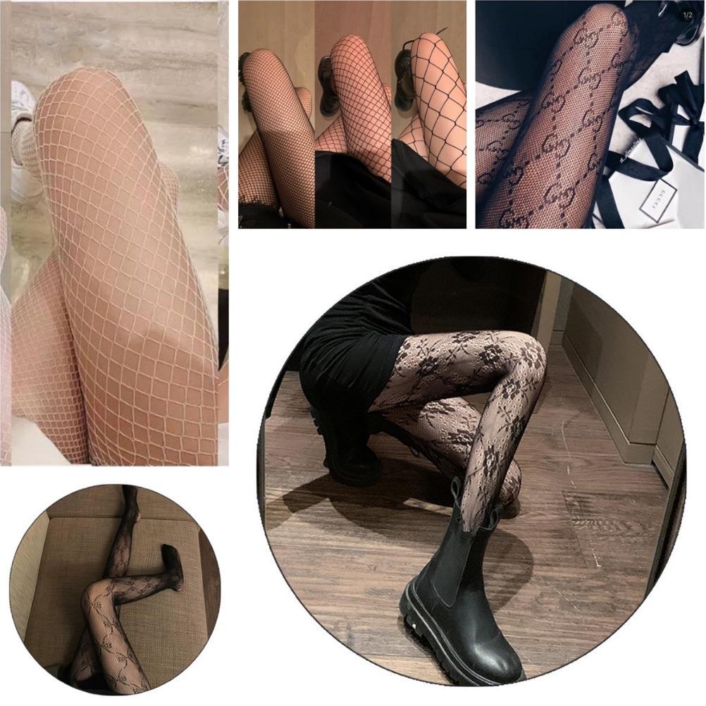 legging jaring wanita / stocking jaring wanita bermotif Diskon