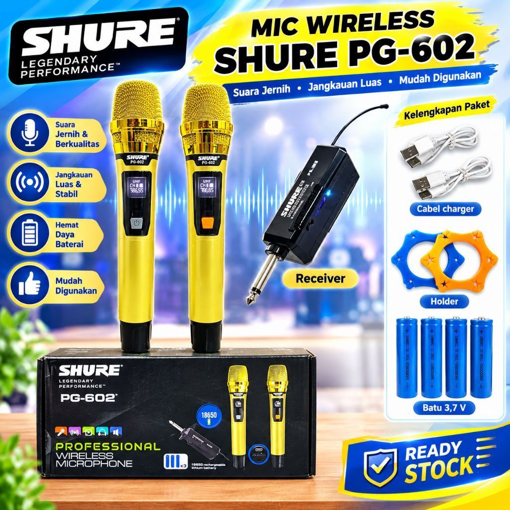 MIC WIRELESS SHURE PG-602