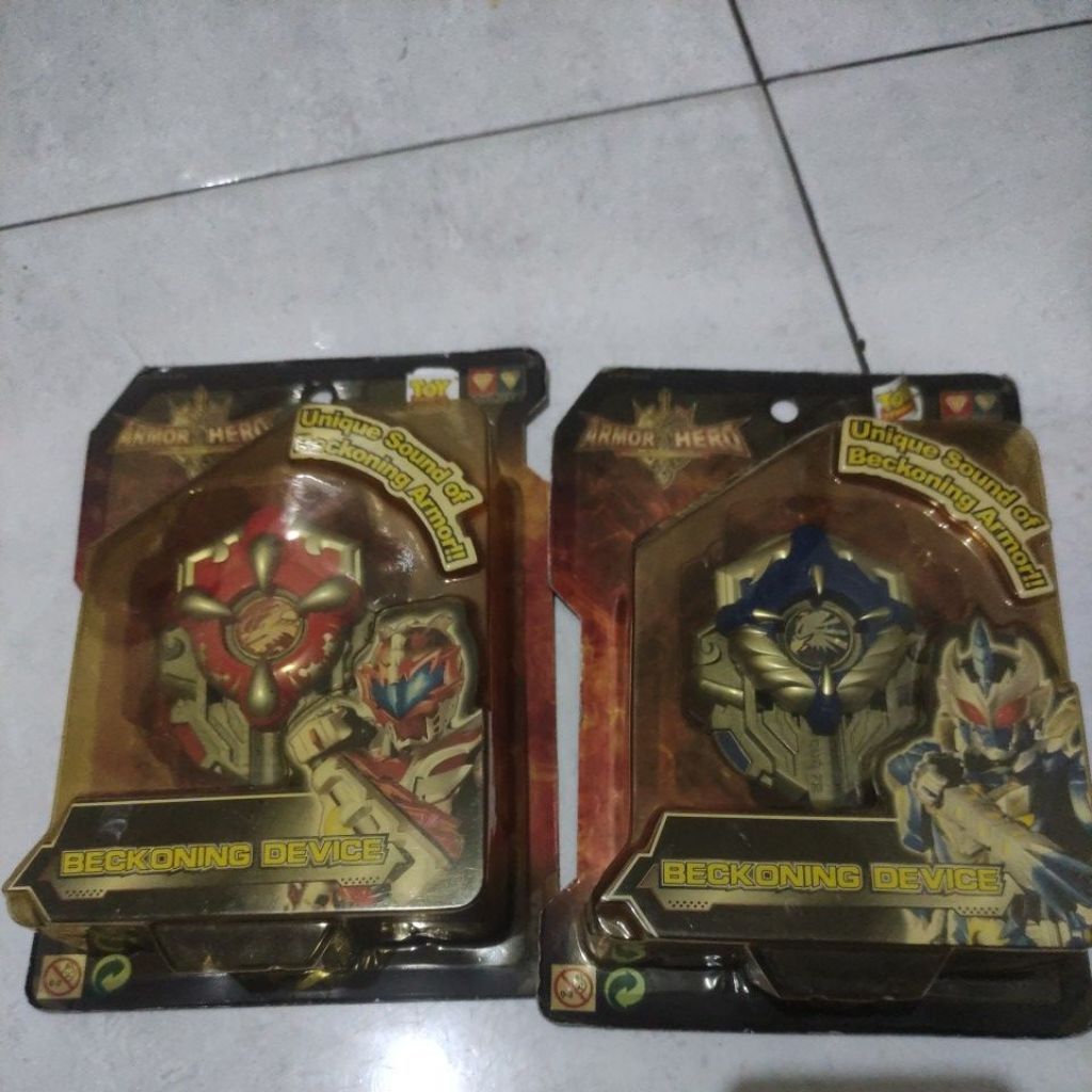 Mainan Armor Hero Beckoning Device Auldey Original - Dragon & Eagle Man