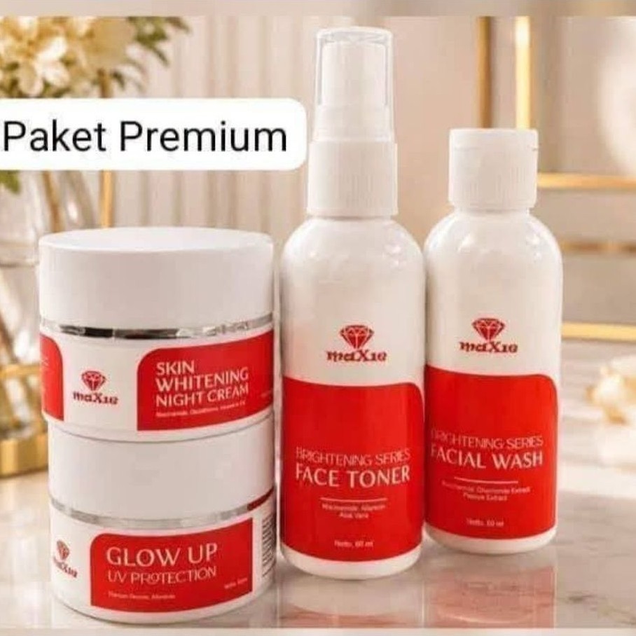 Maxie PREMIUM /maxie skincare/maxie glow skincare/paket maxie skincare/paket wajah maxie glow skinca