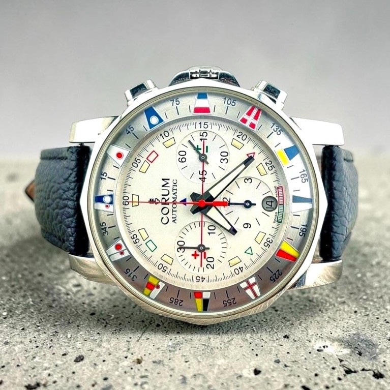 Corum Admiral Cup Automatic Chrono Original Watch Swiss Made