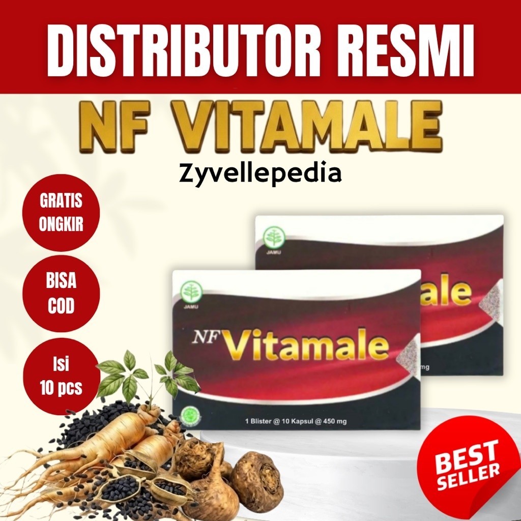 Nf-Vitamelle Vitamell HWI Original Vitamin Suplemen Herbal 10 kapsul Halal BPOM Bundling