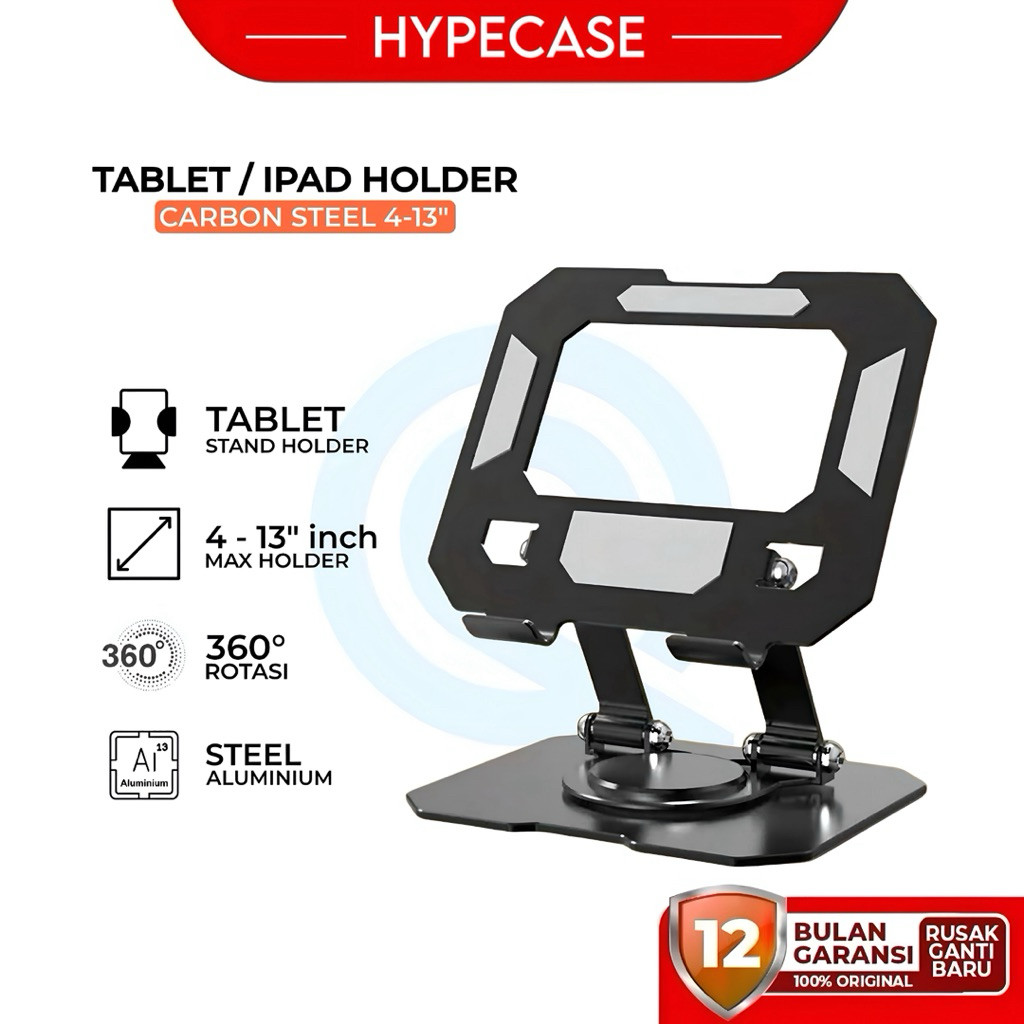 Aluminium Laptop Stand 360 Rotation Base Aluminium Stand Notebook Adjustable Anti Slip Stand Laptop 