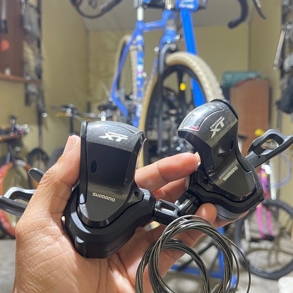 shifter shimano deore XT T8000 3 x 10 speed