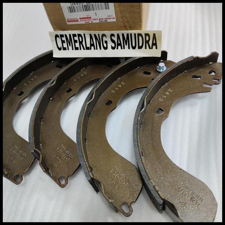 TERBARU BRAKE SHOE VELOZ 04495-BZ180 KAMPAS REM BELAKANG 
