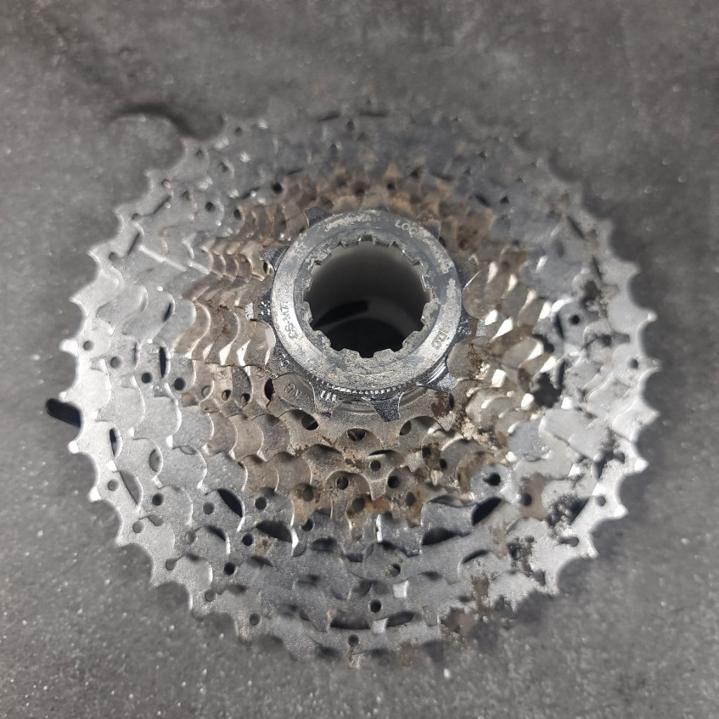 Sprocket Cassette Shimano Deore XT CS-M771 10 Speed 11-36T - Sproket Shimano Deore XT M771 10 Speed 