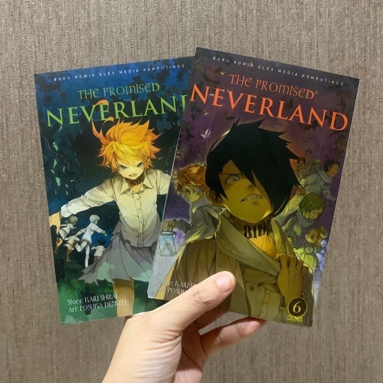 Komik Promised Neverland 5,6 Set