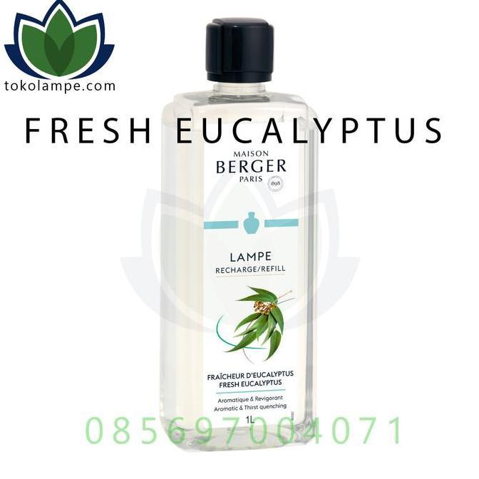 Fresh Eucalyptus Refill Fragrance Oil Lampe Berger / Maison Berger Paris Aromaterapi Kesehatan