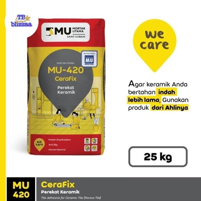Mortar Utama Mu 420 Cerafix Perekat Keramik Mu420 Perekat Keramik Cerafix Mu420 25Kg