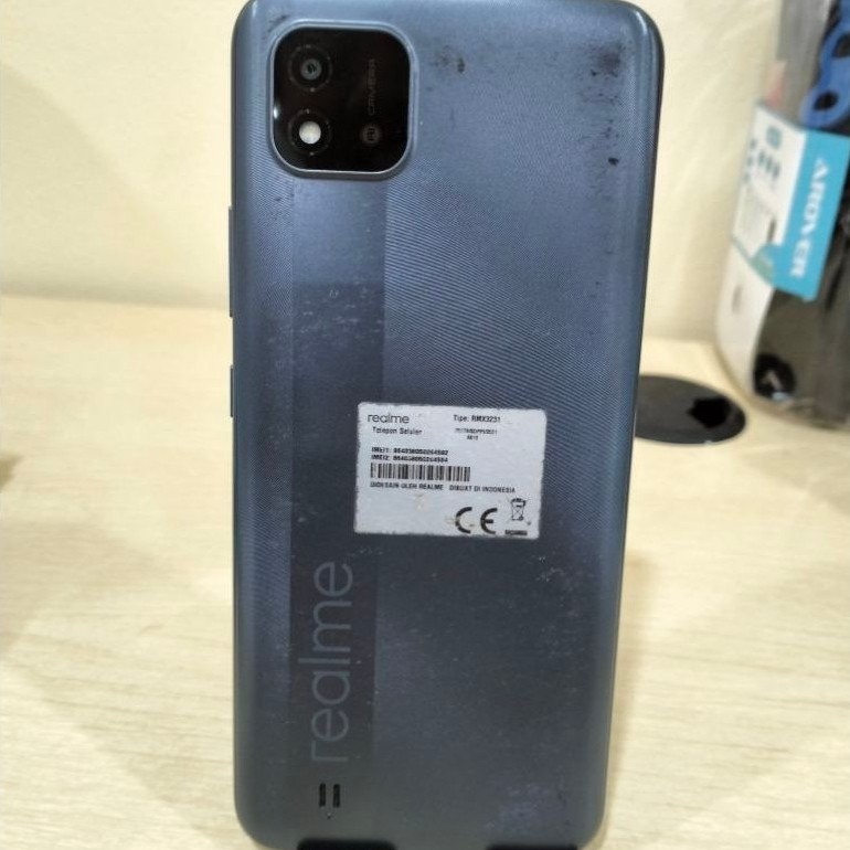 Handphone Realme C11 2021 Ram 4 64GB(Batangan, Tanpa Charger)