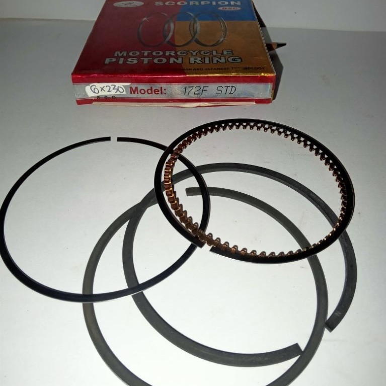 Ring piston GX220 Std/oversize 0,25/GX230 Std