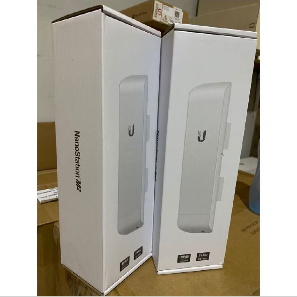 UBIQUITI NANOSTATION M2 Outdoor 2.4Ghz MIMO AirMax Dual Ethernet POE