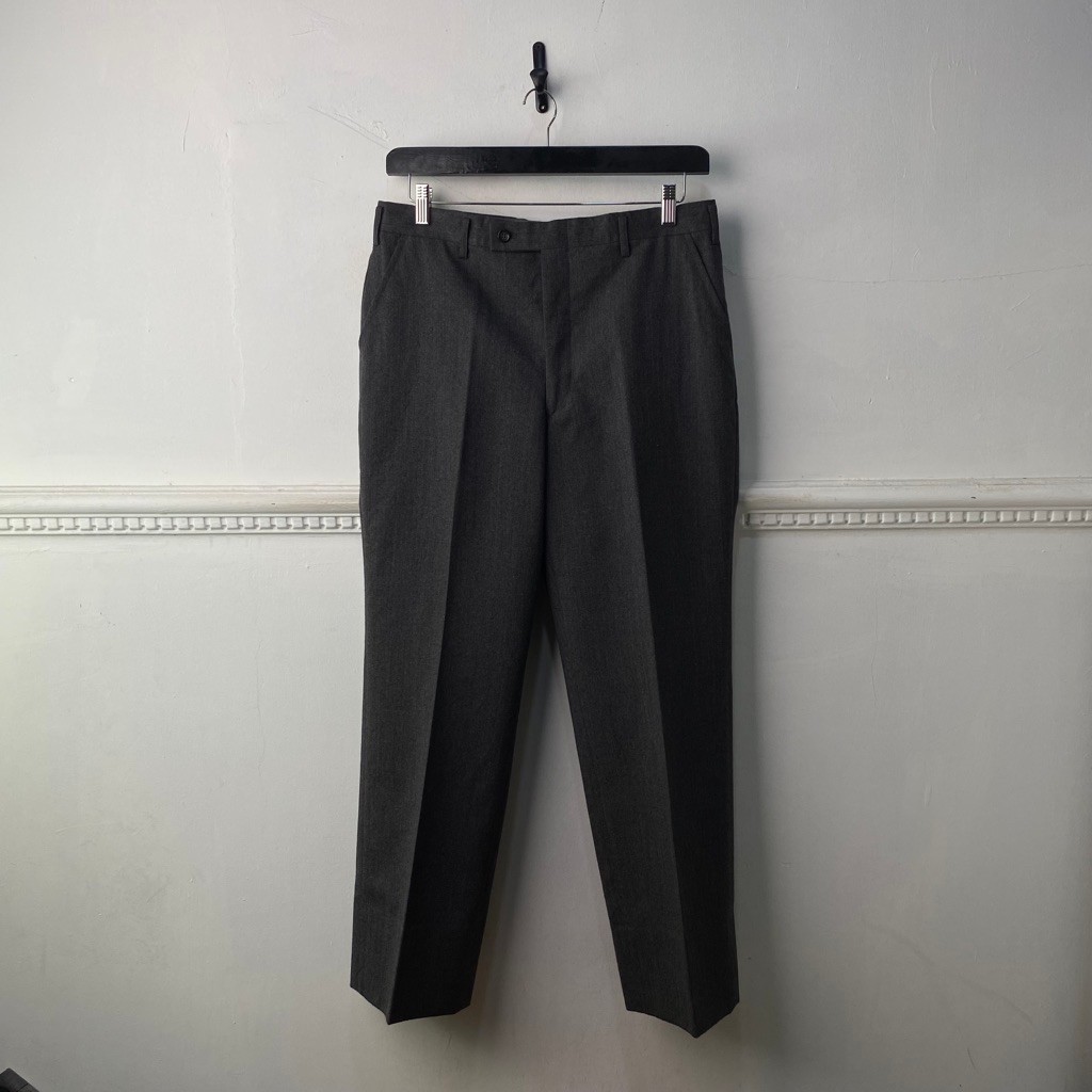 VTG WOOL GREY TROUSERS MK18