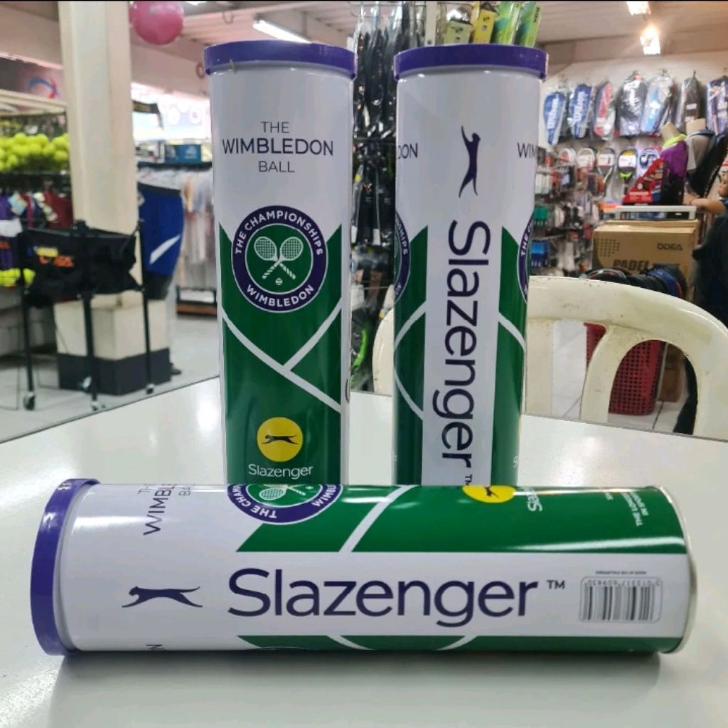 Bola tenis tennis Slazenger Wimbledon isi 4 original tenis ball