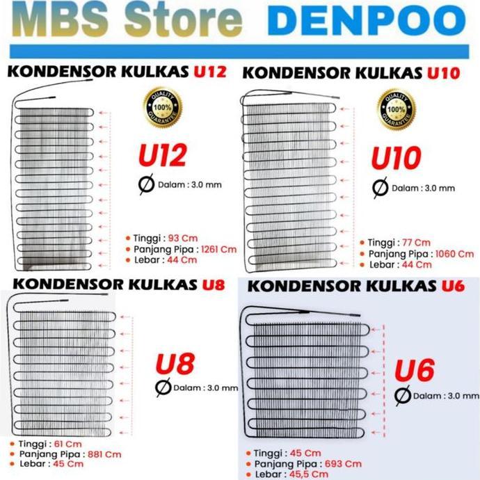 Kondensor/Kulkas/Showcase/Freezer (Universal)-Condensor