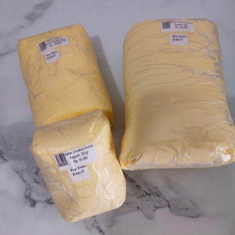 anchor butter UNSALTED 1kg / butter UNSALTED anchor
