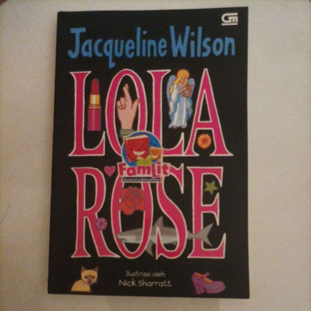 Novel Lola Rose Jacqueline Wilson (buku bekas original/preloved)