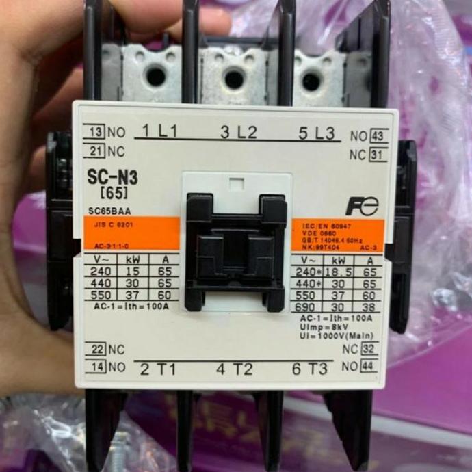 MAGNETIC KONTAKTOR FUJI SCN3 SC-N3 FUJI SC-N3 SCN3