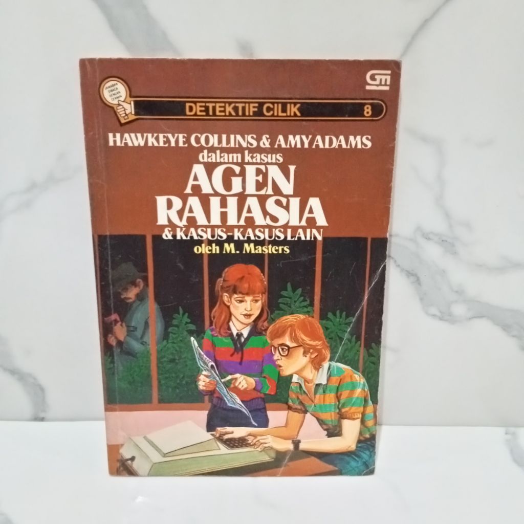 Novel Detektif Cilik #8 Hawkeye Collins & Amy Adams dalam Kasus Agen Rahasia & Kasus - Kasus Lain, K