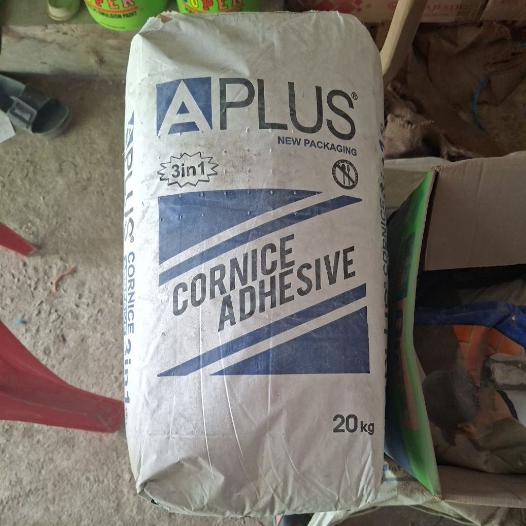 Cornice APlus Gypsum Compound Cornice 3in1 semen gypsum panel 20kg