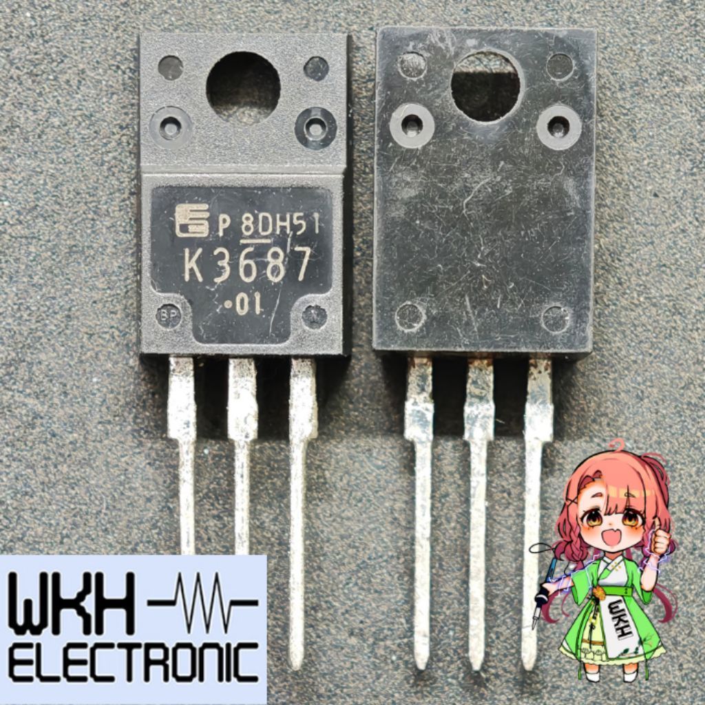 ORIGINAL 2SK3687-01MR 2SK3687 01MR K3687 Mosfet N-Ch 600V 16A TO220
