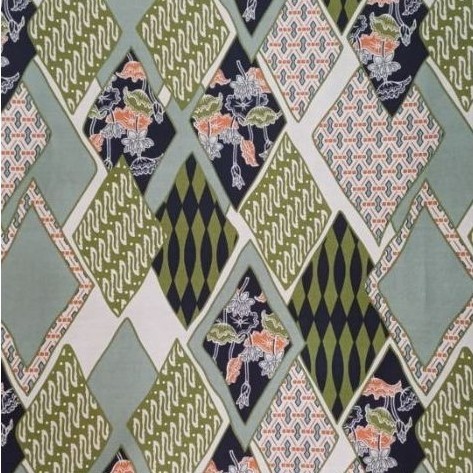 Kain Batik Meteran Premium Bahan 100% katun by Marva textile