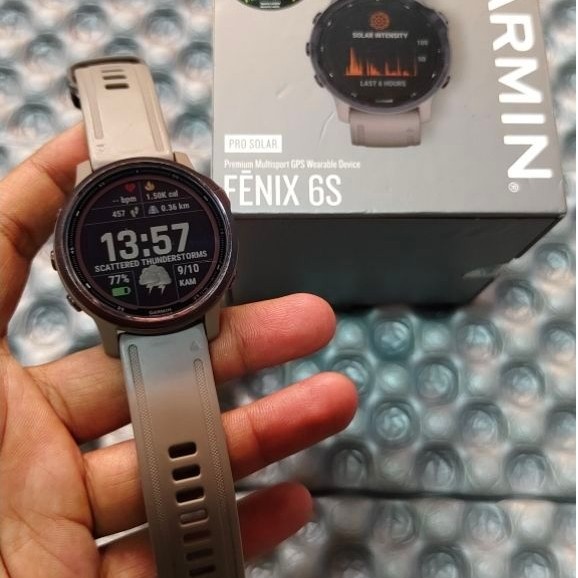 garmin fenix 6s pro solar
