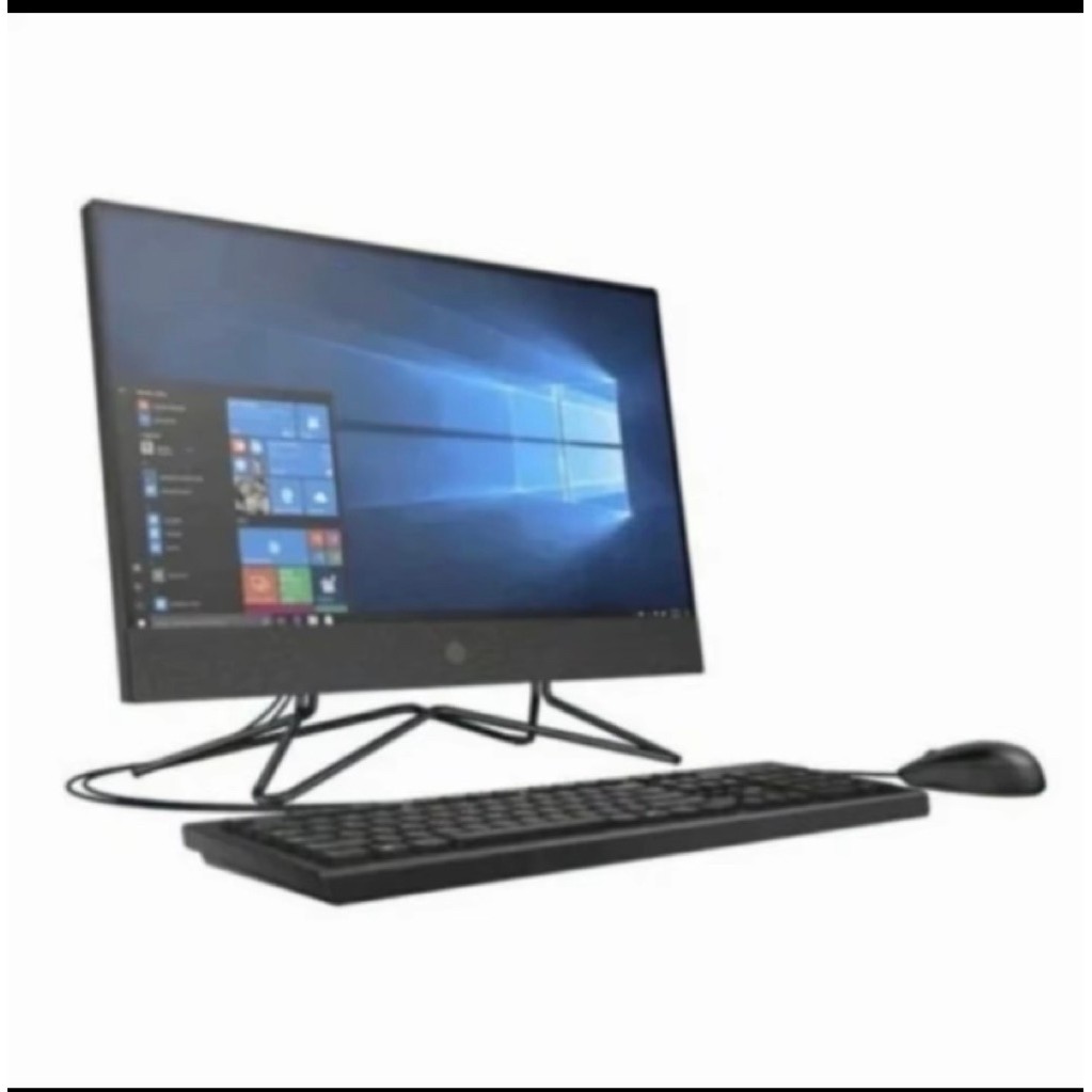 pc aio hp 200 pro G4 intel core i3-10110U ram 8gb ssd 512gb win 11