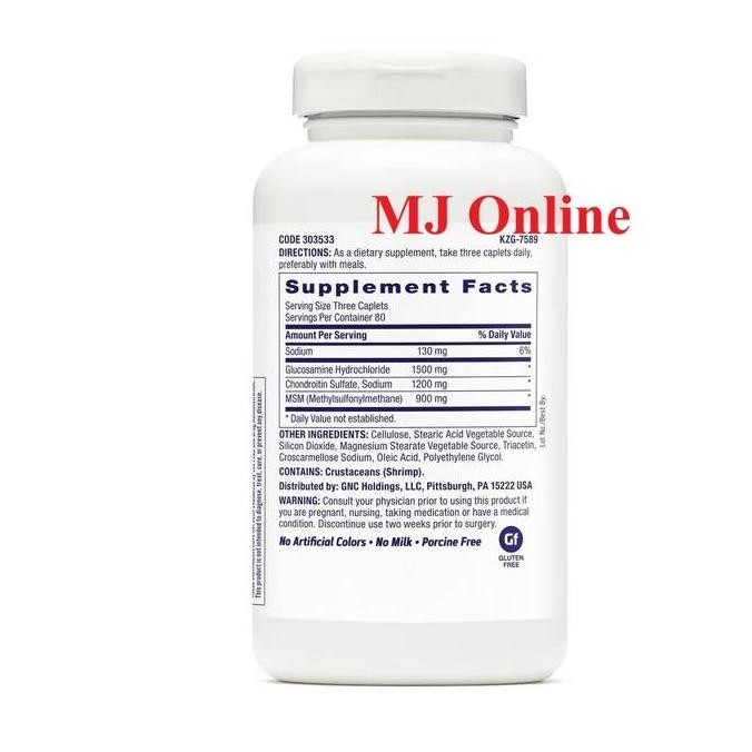 GNC TriFlex -Support Joint Health - 240 Tablets