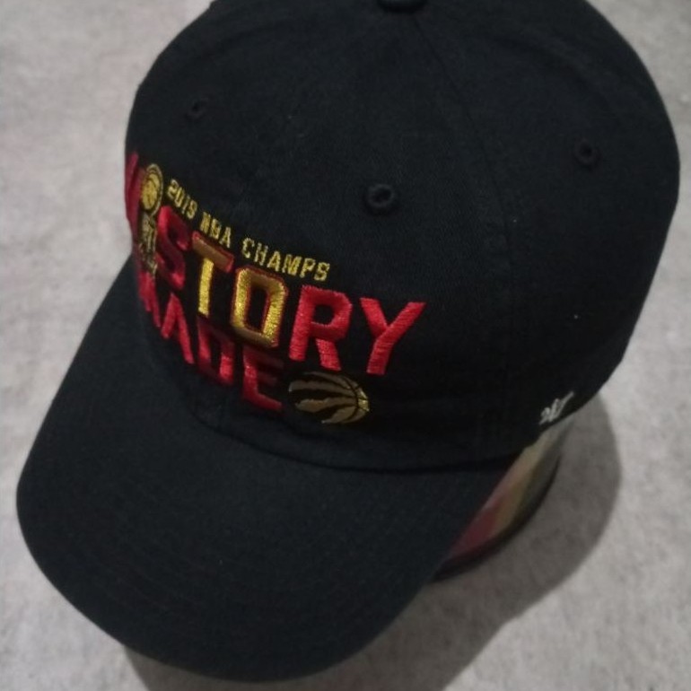 Topi Caps 47 Champion Series NBA Toronto Raptor Second Original