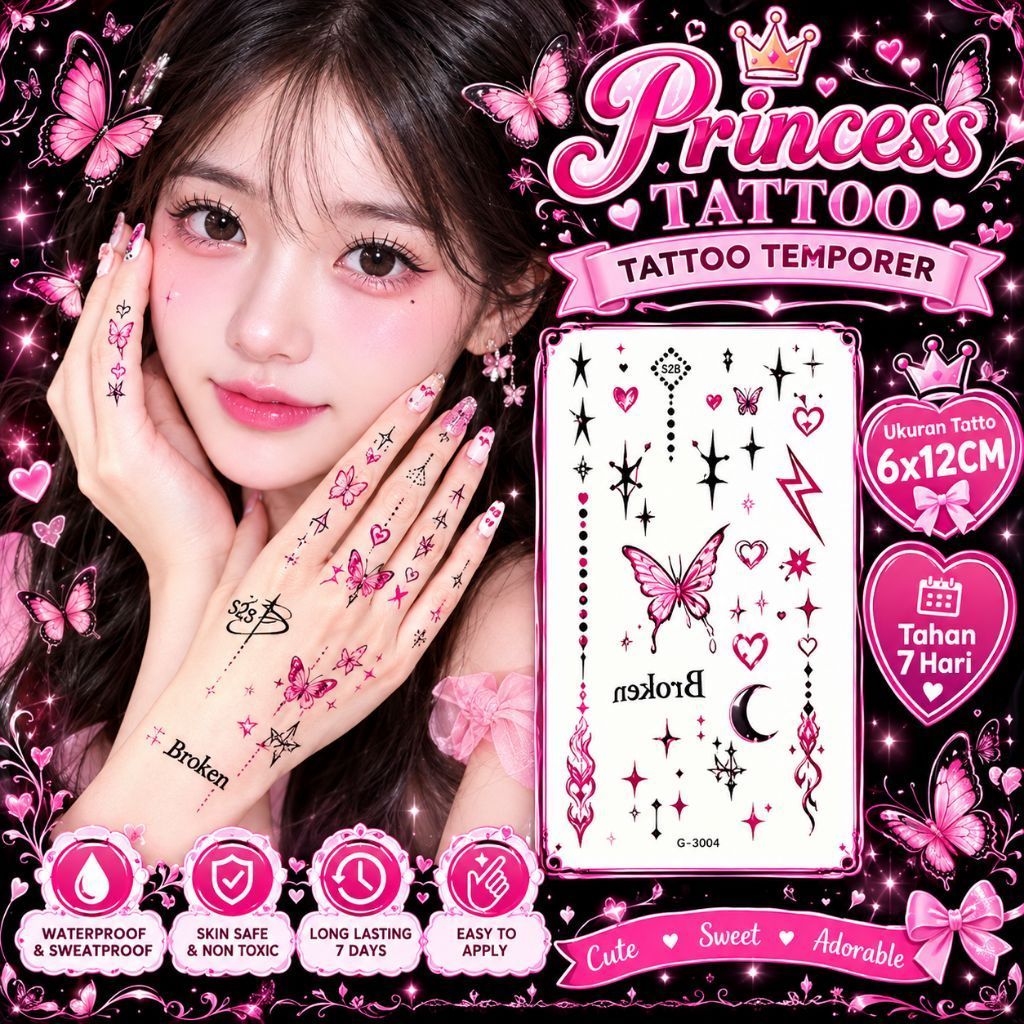 TATTO | Tatto temporer | Finger tattoo | Sticker tatto