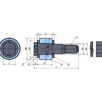 Tokoedwardd - Baut F4 Baut Mur Fcl F4 ( Bolt Coupling Fcl F4 / Baut Kopling Fcl F4 )