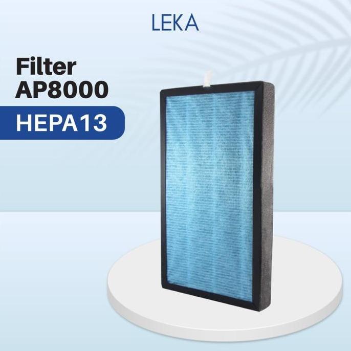 Cold- Leka - Bundle 2 Pcs Replacement Filter Ap8000 Super Air Purifier