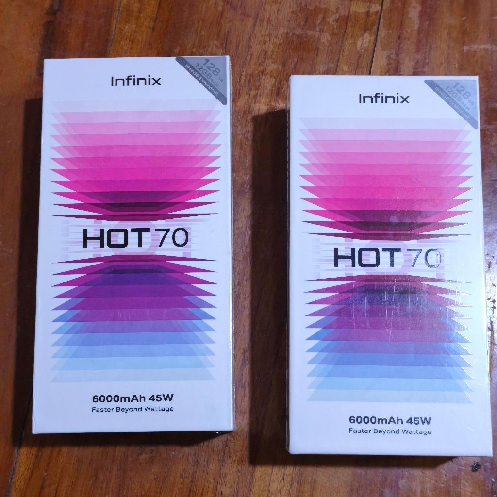 Infinix HOT 70 6/128 GB  Dive Blue & Night Pulse
