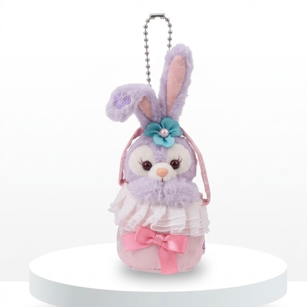 KEYCHAIN STELLA LOU KOSTUM DALAM KERANJANG GANCI