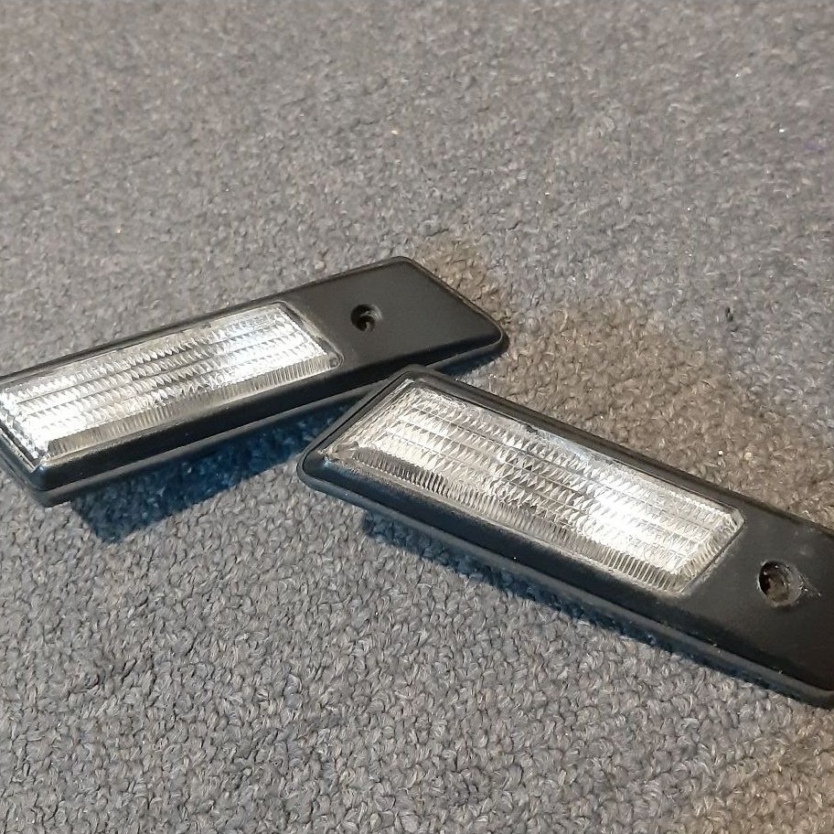 SEPASANG SEIN FENDER BMW E36 CLEAR AFTERMARKET