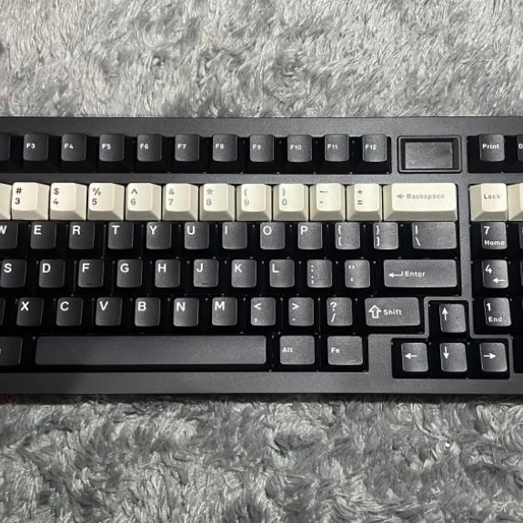 noir timeless 1800 mechanical keyboard second
