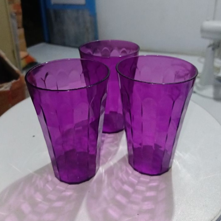 Tupperware Prism Glass