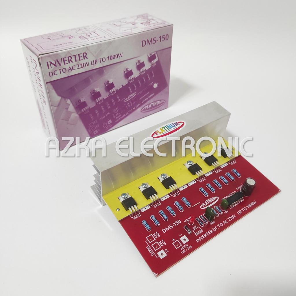 Kit Inverter 12V DC To 220V AC 1000 Watt DMS 150