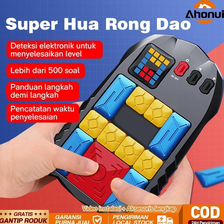 Super Huarong Road Educational Games Puzzle Challenge Smart Jigsaw Puzzle Super Huarong Educational 