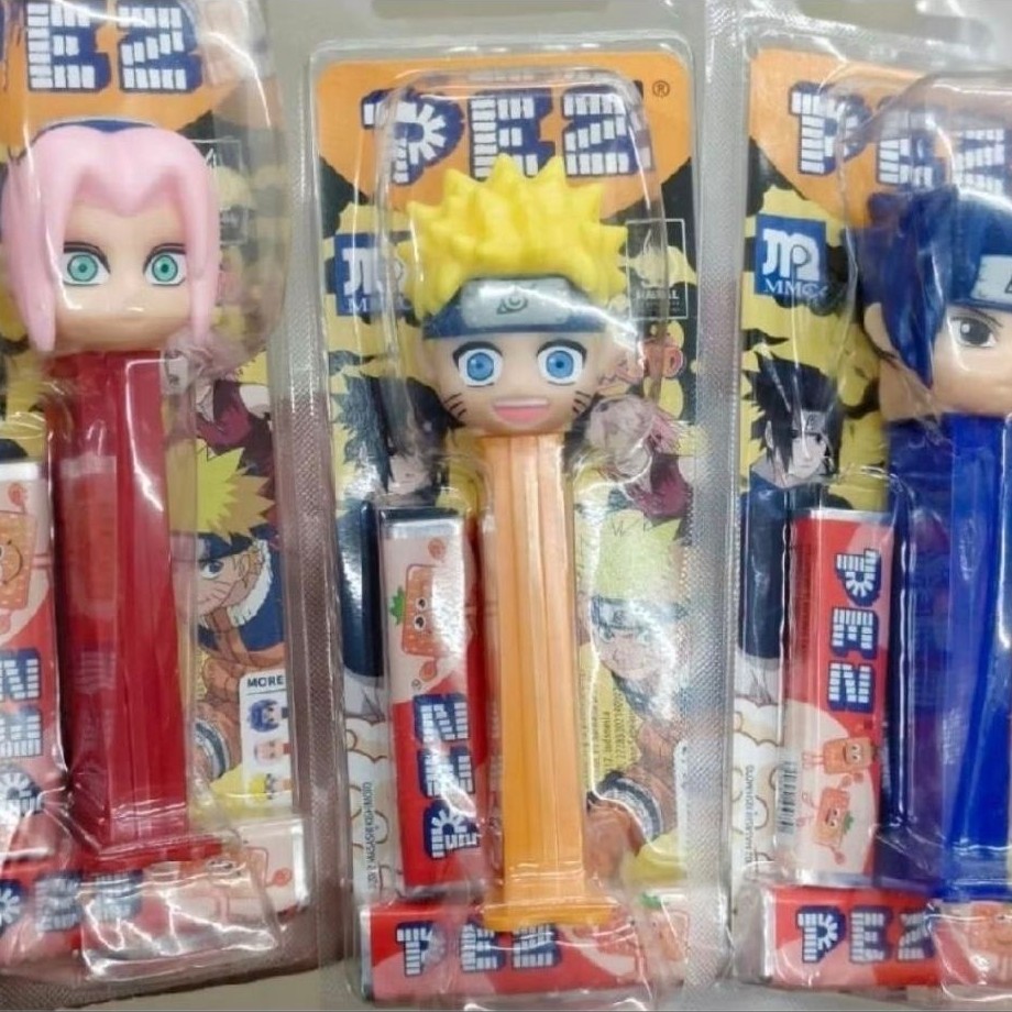 Pez Naruto Shippuden Sakura Haruno Uchiha Sasuke Doraemon Pez Candy Dorami Pez Candy Dispenser Perme