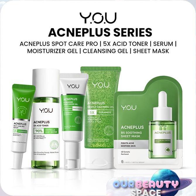 YOU AcnePlus Series | Acneplus Spot Care |Toner Acneplus | Serum Acneplus | Masker Acneplus | Acnepl