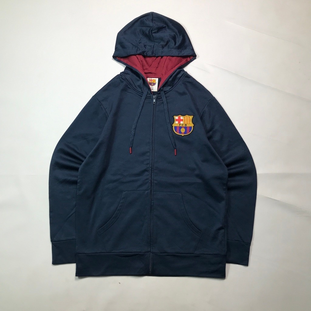 zipper hoodie jacket barca official preloved