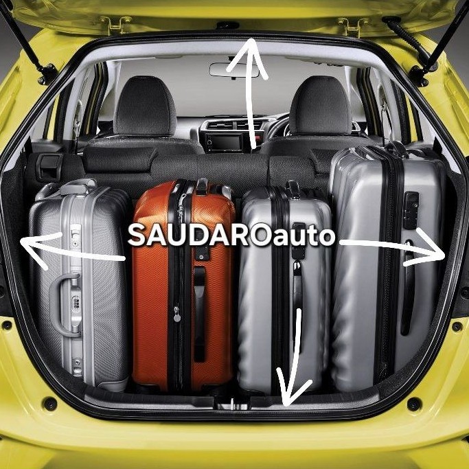KARET PEREDAM BAGASI MOBIL HONDA JAZZ