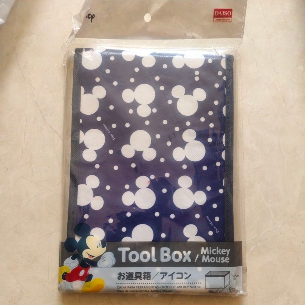 Mickey mouse tool box organizer kotak serbaguna