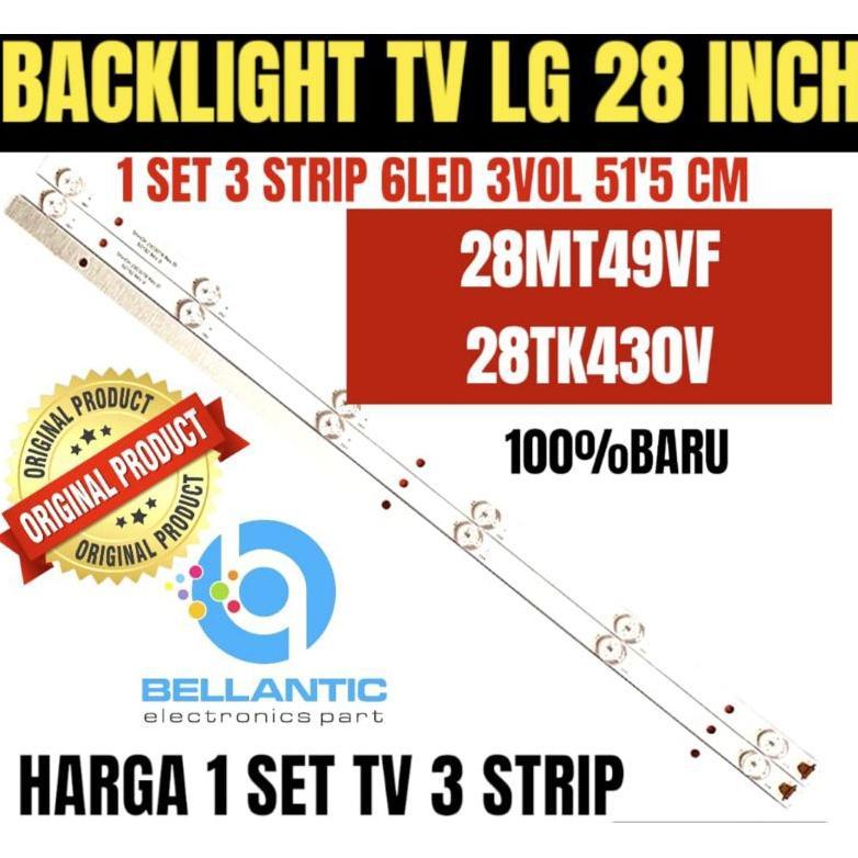 BACKLIGHT TV LCD LED LG 28 INCH 28MT49VF-28TK430V