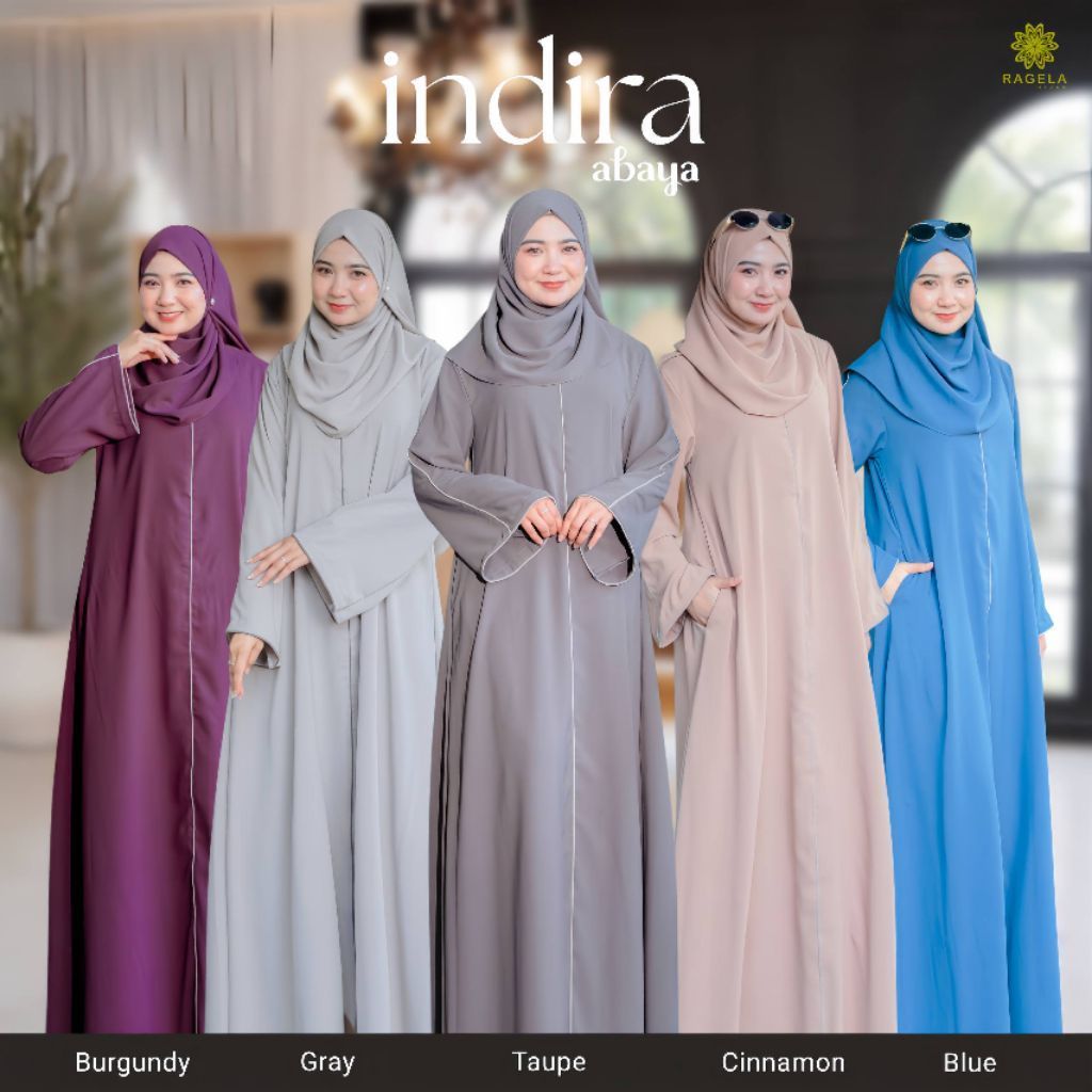RAGELA HIJAB Indira Abaya
