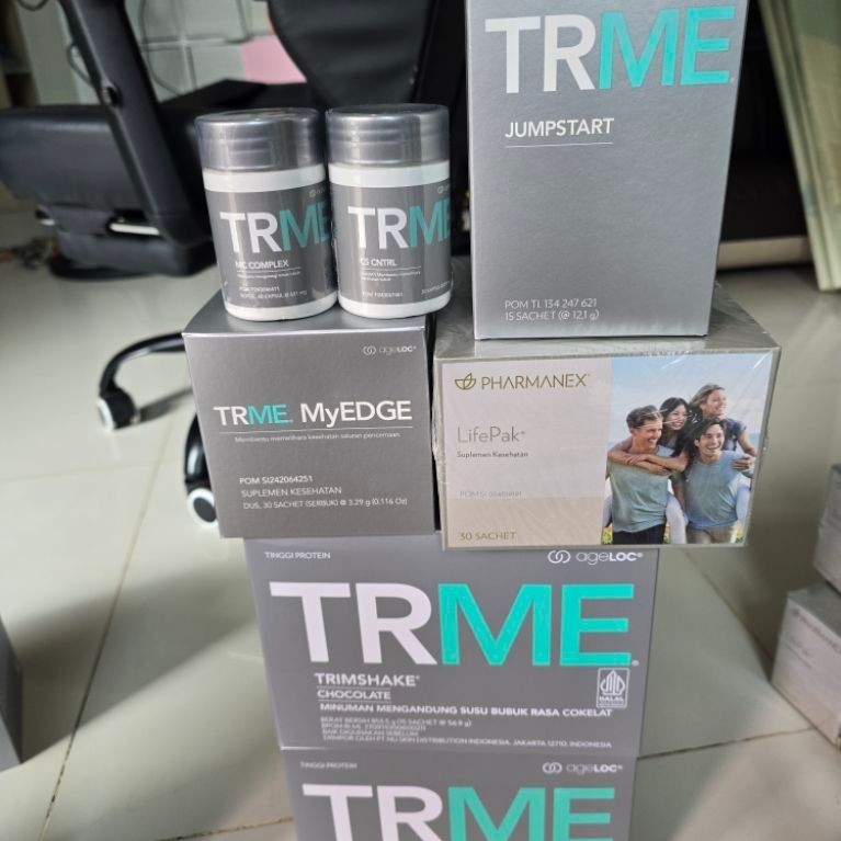 trme 1 bulan lengkap js bs mix rasa tr90 tws v2 agelok nu  skin pharmanex